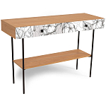 Консоль с принтом на ящиках Elise Console Table варинант исполнения - 10 | Loft Concept в Воронеже