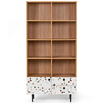 Широкий стеллаж с принтом Elise Rack варинант исполнения - 17 | Loft Concept в Воронеже