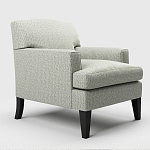 Мебельная ткань Шенилл голубой цвет 142 см T4-52 варинант исполнения - 6 | Loft Concept в Воронеже