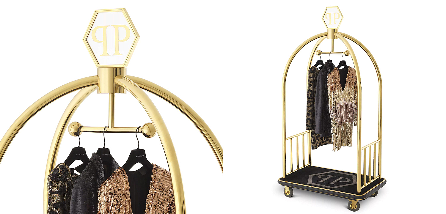 Вешалка для одежды Philipp Plein Hotel Trolley Heaven Вешалка для одежды Philipp Plein Hotel Trolley Heaven - Loft-Concept в Воронеже