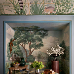 Обои ручная роспись Hill Country Scenic Special Colourway on scenic paper варинант исполнения - 2 | Loft Concept в Воронеже