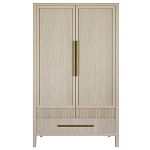 Шкаф платяной Primo с выдвижными ящиками шпон Черный дуб варинант исполнения - 1 | Loft Concept в Воронеже