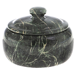 Сахарница из натурального камня Змеевик Stone Sugar Bowls варинант исполнения - 7 | Loft Concept в Воронеже