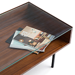 Журнальный стол с витриной Alard Coffee Table варинант исполнения - 4 | Loft Concept в Воронеже