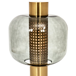 Настольная лампа со стеклянным плафоном Elario Metal Glass Table Lamp варинант исполнения - 2 | Loft Concept в Воронеже