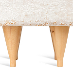 Керамический столик на деревянных ножках «Квадро» варинант исполнения - 6 | Loft Concept в Воронеже