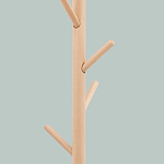 Напольная вешалка из массива бука Branches Hangers Light варинант исполнения - 3 | Loft Concept в Воронеже