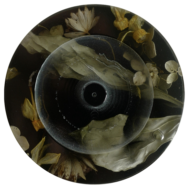 Круглая подставка под благовония из эпоксидной смолы с цветами черная Epoxy Resin Flowers Incense Stand Black Черный Круглая подставка под благовония из эпоксидной смолы с цветами черная Epoxy Resin Flowers Incense Stand Black Черный в Воронеже | Loft Concept