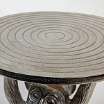 Столик с подстольем в виде обезьянки Bombay Nickel варинант исполнения - 3 | Loft Concept в Воронеже