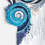 Текстильный Арт-объект ручной работы Galaxy варинант исполнения - 1 | Loft Concept в Воронеже