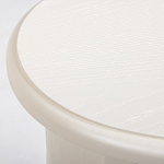 Белая тумба на фигурных ножках Shelby варинант исполнения - 5 | Loft Concept в Воронеже