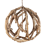 Люстра круглая в виде веток деревьев Natural Driftwood  варинант исполнения - 1 | Loft Concept в Воронеже