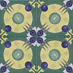 Плитка дизайнерская с узором Элемент варинант исполнения - 1 | Loft Concept в Воронеже