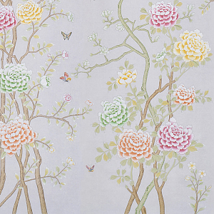 Обои ручная роспись Chelsea Lilac Hint