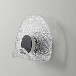 Бра из текстурированного прозрачного стекла с изогнутым краем Textured Glass  варинант исполнения - 5 | Loft Concept в Воронеже