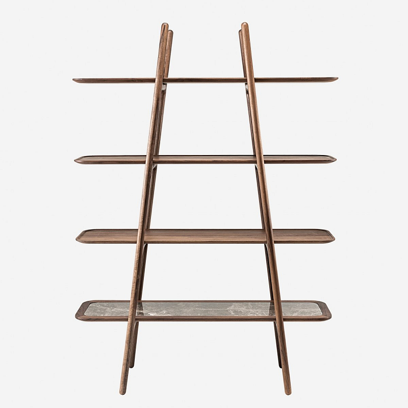 Стеллаж Woak malin shelf system Орех в Воронеже | Loft Concept 