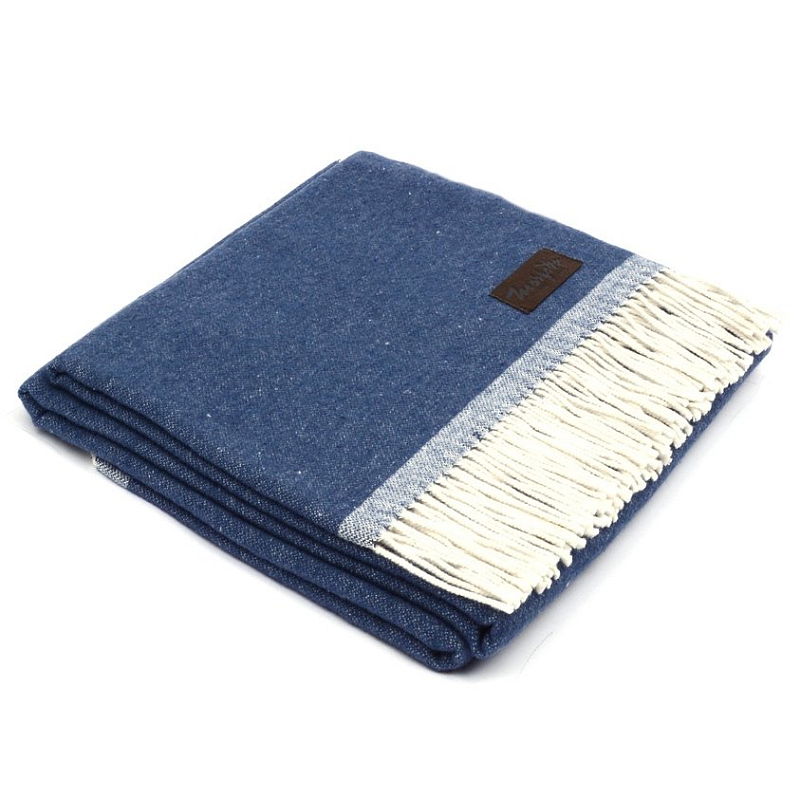 Плед SARA 4000 Marzotto Синий в Воронеже | Loft Concept 