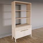 Стеллаж Primo с ящиками Светлый дуб  варинант исполнения - 2 | Loft Concept в Воронеже