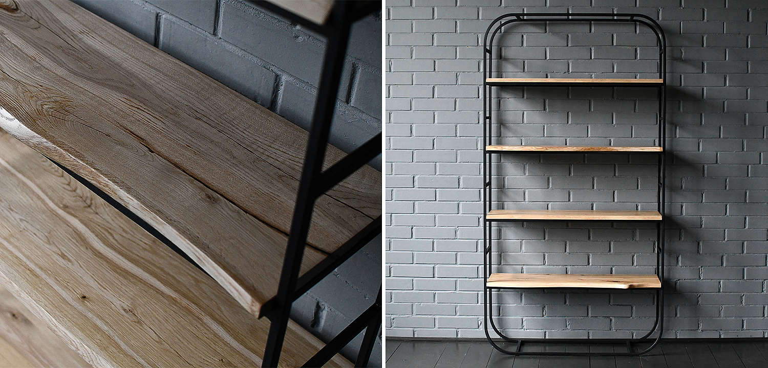Стеллаж Dawood Industrial Metal Rust Rack Стеллаж Dawood Industrial Metal Rust Rack - Loft-Concept в Воронеже