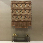 Панно Макраме коричневый цвет  варинант исполнения - 5 | Loft Concept в Воронеже