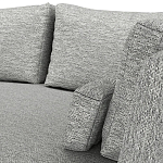 Мебельная ткань Шенилл серый цвет 138 см T4-34 варинант исполнения - 9 | Loft Concept в Воронеже