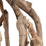 Люстра круглая в виде веток деревьев Natural Driftwood  варинант исполнения - 3 | Loft Concept в Воронеже