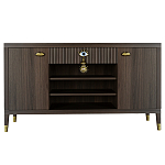 Комод-буфет Elsa Dreams Walnut с открытыми полками   варинант исполнения - 7 | Loft Concept в Воронеже