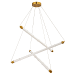 Светодиодная люстра Trumpet Tube Brass  варинант исполнения - 2 | Loft Concept в Воронеже