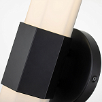 Бра для ванных комнат вертикальное с длинным белым матовым плафоном в форме шестиугольника на круглом основании Hinkley варинант исполнения - 2 | Loft Concept в Воронеже