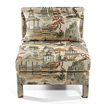 Кресло Lhasa с рисунком шинуазри  варинант исполнения - 3 | Loft Concept в Воронеже