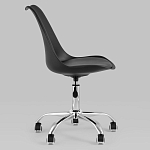 Офисный стул на металлическом основании EGGERY Black варинант исполнения - 2 | Loft Concept в Воронеже