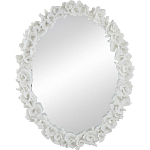 Зеркало овальное с багетом в виде кораллов Coral Dеcor варинант исполнения - 1 | Loft Concept в Воронеже