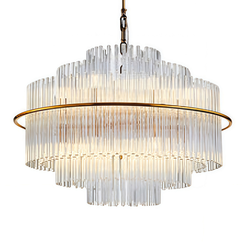 Люстра Nembus Латунь Прозрачный в Воронеже | Loft Concept 