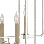 Люстра серебряная из пересекающихся прямоугольных элементов Intersecting Rectangles  варинант исполнения - 1 | Loft Concept в Воронеже