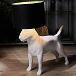 Лампа COLLECTION OF DOGS с абажуром Бультерьер варинант исполнения - 12 | Loft Concept в Воронеже