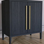 Современный Буфет Primo с 2 дверцами Черный дуб варинант исполнения - 3 | Loft Concept в Воронеже