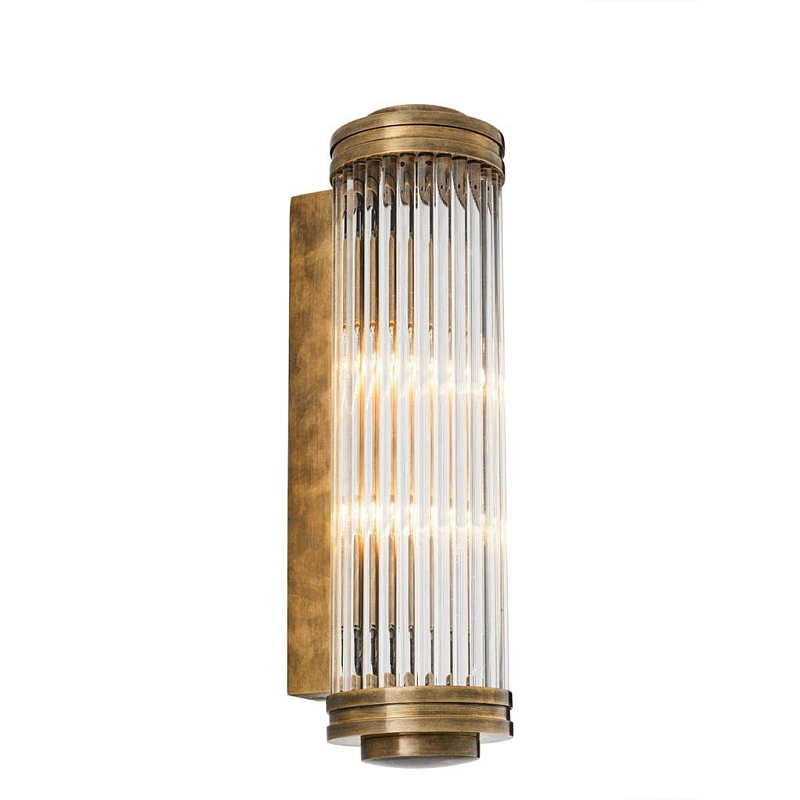 Бра Wall Lamp Gascogne L Brass Латунь Прозрачное Стекло в Воронеже | Loft Concept 
