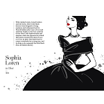 Megan Hess. Te Lttle Blk Dess варинант исполнения - 6 | Loft Concept в Воронеже