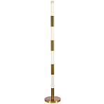 Торшер латунь Dew Drops Tube Brass One Floor Lamp варинант исполнения - 1 | Loft Concept в Воронеже
