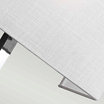 Бра с прямоугольным тканевым абажуром белого цвета Feiss варинант исполнения - 4 | Loft Concept в Воронеже