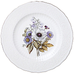 Обеденный сервиз из фарфора с рисунком цветов на 6 персон 23 предмета Garden Whisper Porcelain Set  варинант исполнения - 1 | Loft Concept в Воронеже