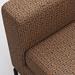 Мебельная ткань Шенилл терракотовый цвет 142 см T4-58 варинант исполнения - 8 | Loft Concept в Воронеже