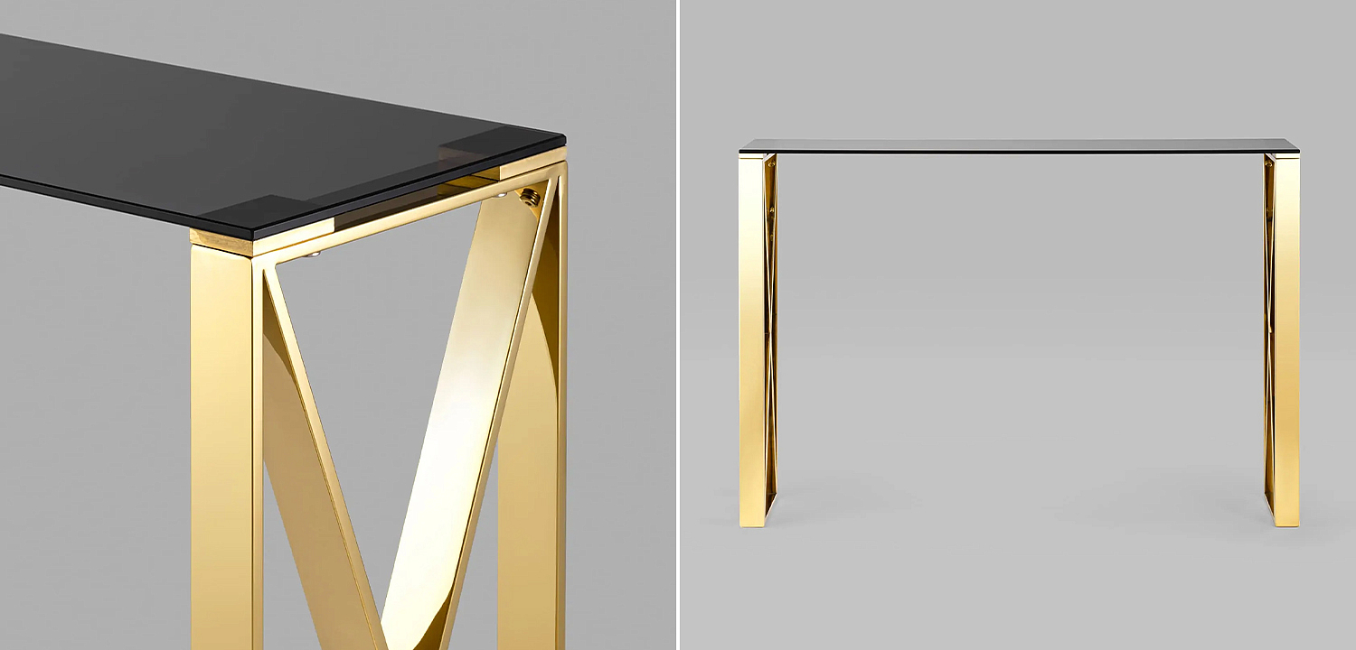 Консоль Lannes Collection Gold Консоль Lannes Collection Gold - Loft-Concept в Воронеже
