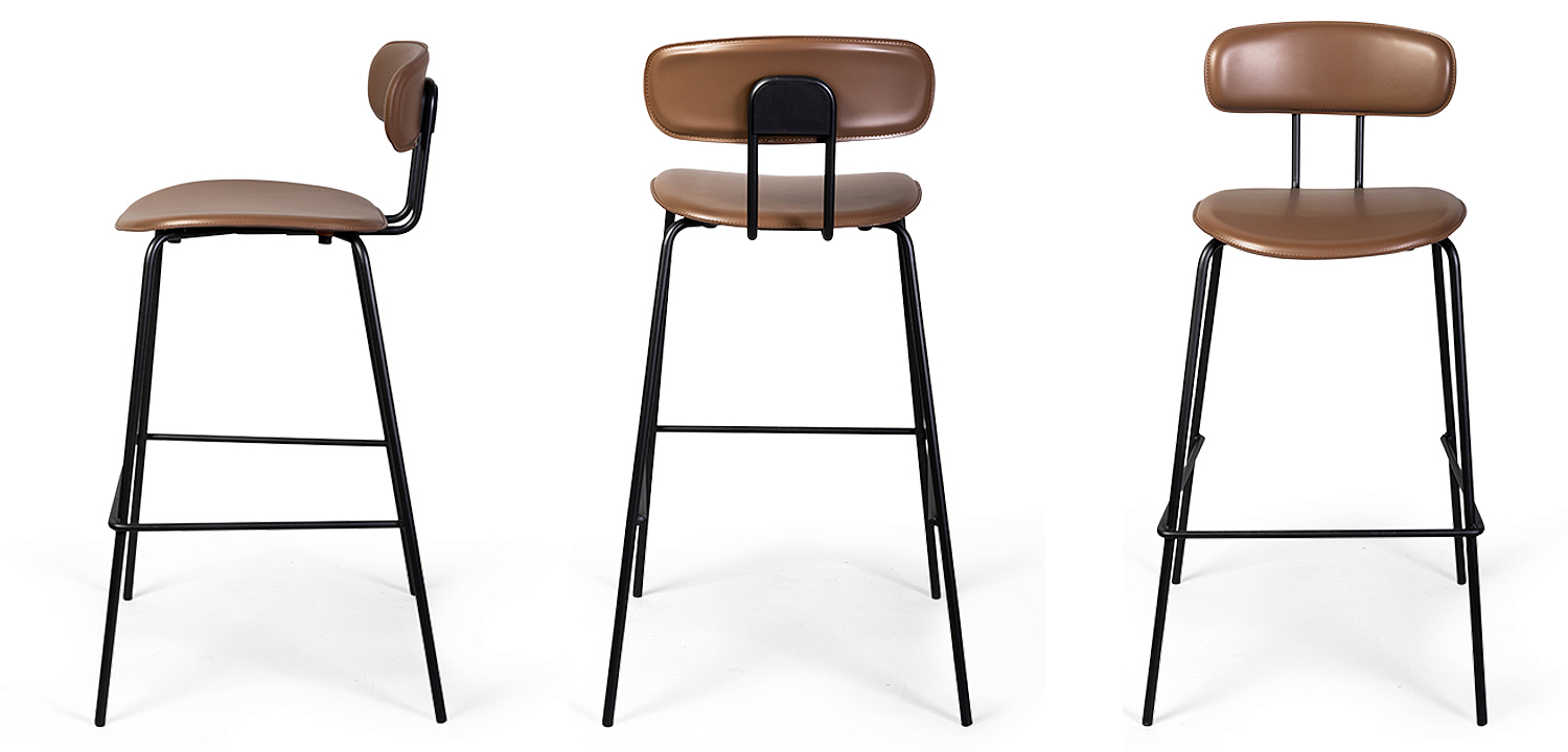 Барный стул Renis Brown Barstool Барный стул Renis Brown Barstool - Loft-Concept в Воронеже