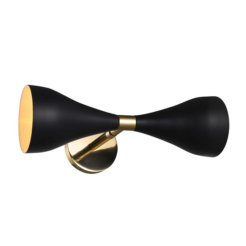 Бра Wall Lamp Cordero Black Черный Латунь Бра Wall Lamp Cordero Black Черный Латунь в Воронеже | Loft Concept