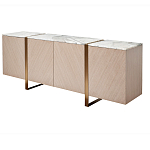 Комод с мраморной столешницей Uniqueness Marble варинант исполнения - 1 | Loft Concept в Воронеже