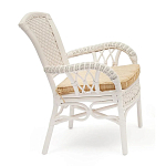 Комплект обеденный из ротанга Eloise white варинант исполнения - 2 | Loft Concept в Воронеже