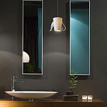 Подвесные светильники в виде белой посуды Flower Reversal варинант исполнения - 3 | Loft Concept в Воронеже