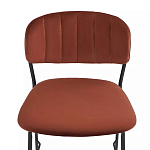 Стул барный с широкой полукруглой спинкой Chair Smooth Shapes варинант исполнения - 4 | Loft Concept в Воронеже