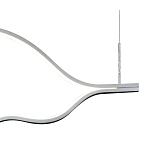 Подвесной светильник волнообразный изогнутый на двух тросах 123 см Spiral Lighting варинант исполнения - 3 | Loft Concept в Воронеже